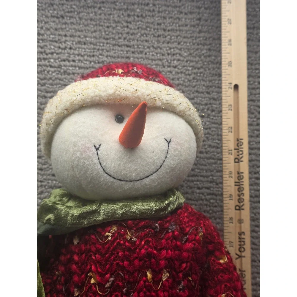 N/A handcrafted snowman
